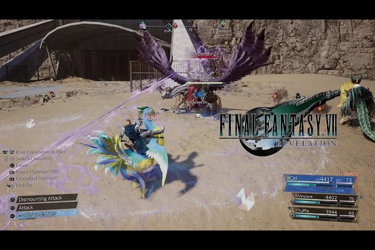 FINAL FANTASY VII REVELATION ATB erklärt: Stagger-Timing